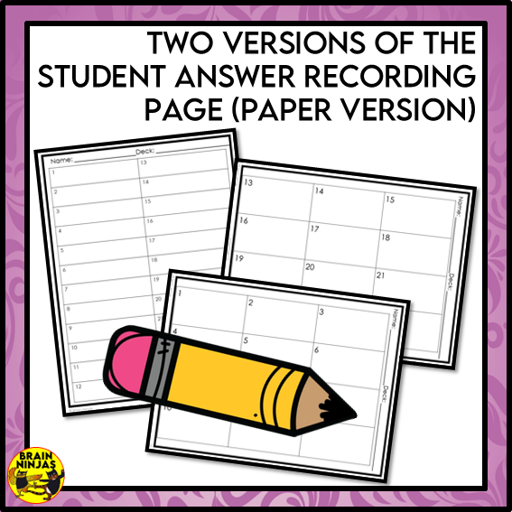Ordering and Comparing Numbers to 1 000 Math Task Cards | Paper and Digital