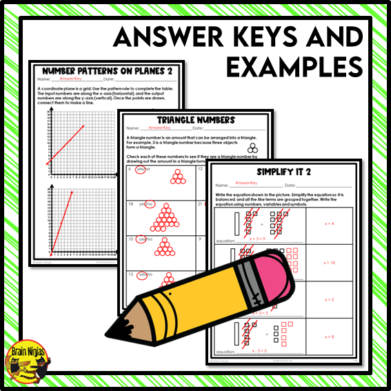 Patterns and Algebra Interactive Math Unit | Paper | Grade 5 Grade 6