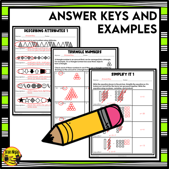 Patterns and Algebra Interactive Math Unit | Paper | Grade 4 Grade 5
