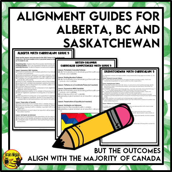 Patterns and Algebra Interactive Math Unit | Paper | Grade 5