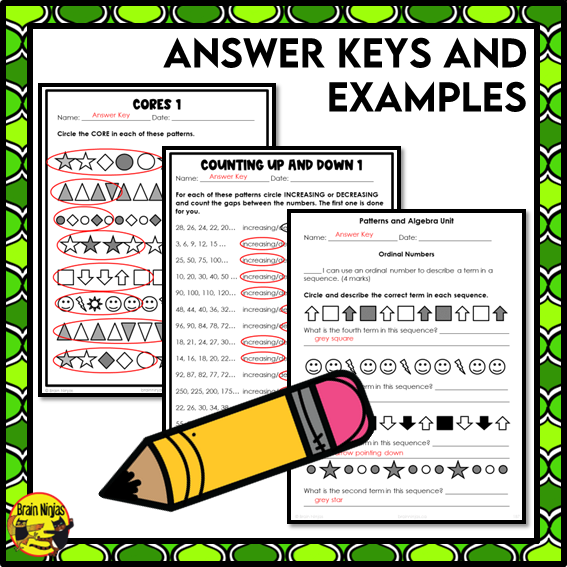 Patterns and Algebra Interactive Math Unit | Paper | Grade 3