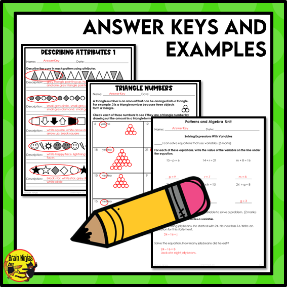 Patterns and Algebra Interactive Math Unit | Paper | Grade 4