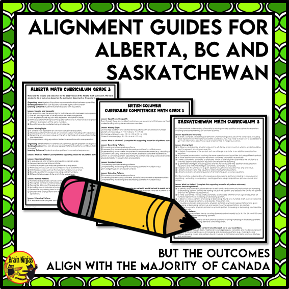 Patterns and Algebra Interactive Math Unit | Paper | Grade 3