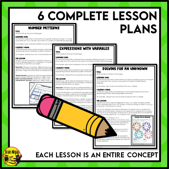 Patterns and Algebra Interactive Math Unit | Paper | Grade 4