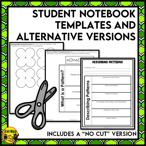 Patterns and Algebra Interactive Math Unit | Paper | Grade 3