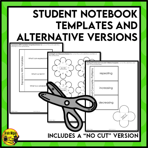 Patterns and Algebra Interactive Math Unit | Paper | Grade 4