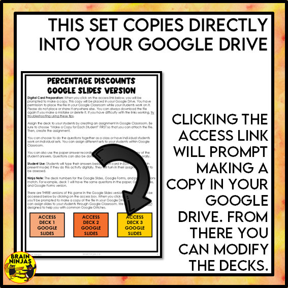 Finding and Comparing Percentages Task Cards | Paper and Digital