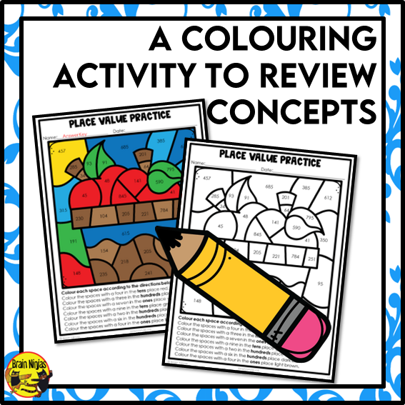 Place Value to 1000 Math Worksheets | Paper