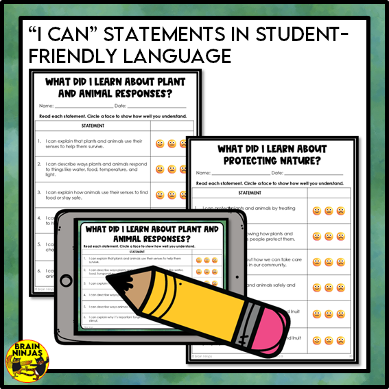 Plant and Animal Survival Lessons and Activities | Paper and Digital