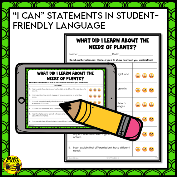 Plant Experiments About the Needs of Plants | Paper and Digital