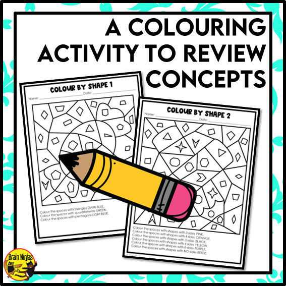 Attributes of Polygons Math Worksheets | Paper