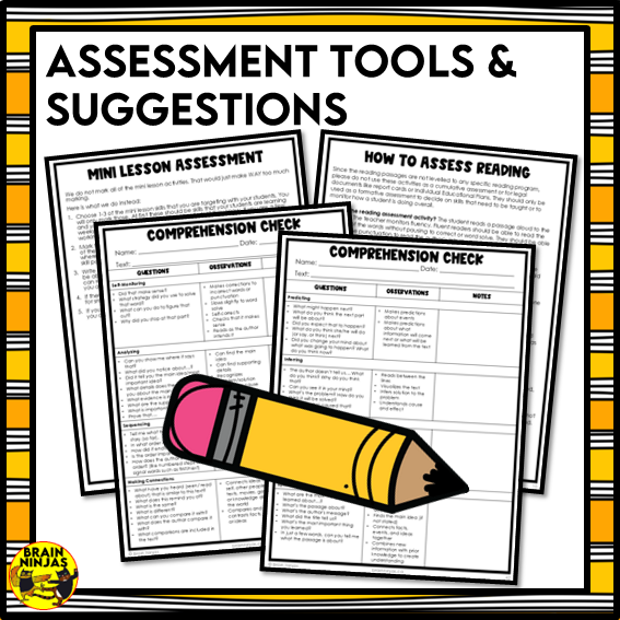 Rainbows Reading Comprehension Activities | Paper and Digital