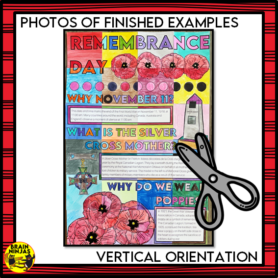 Remembrance Day Collaborative Poster | Paper