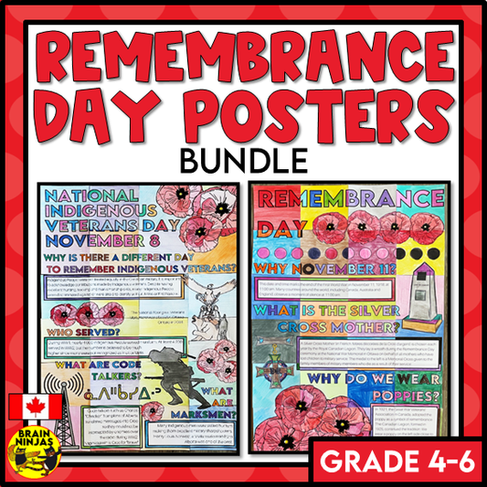 Remembrance Day Collaborative Poster Bundle | Paper