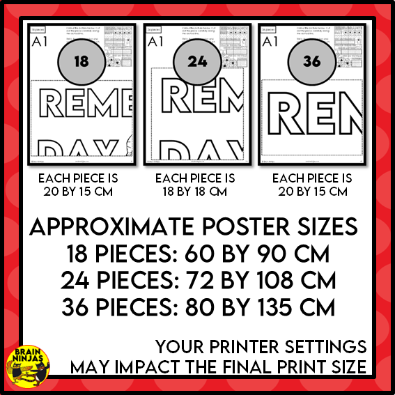 Remembrance Day Collaborative Poster Bundle | Paper