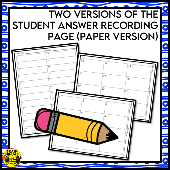 Representing Numbers to 1 000 Math Task Cards | Paper and Digital