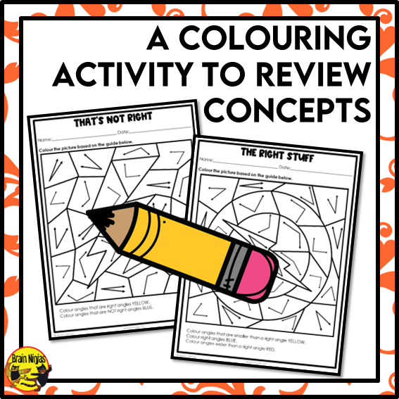 Right Angles Referents Math Worksheets | Paper