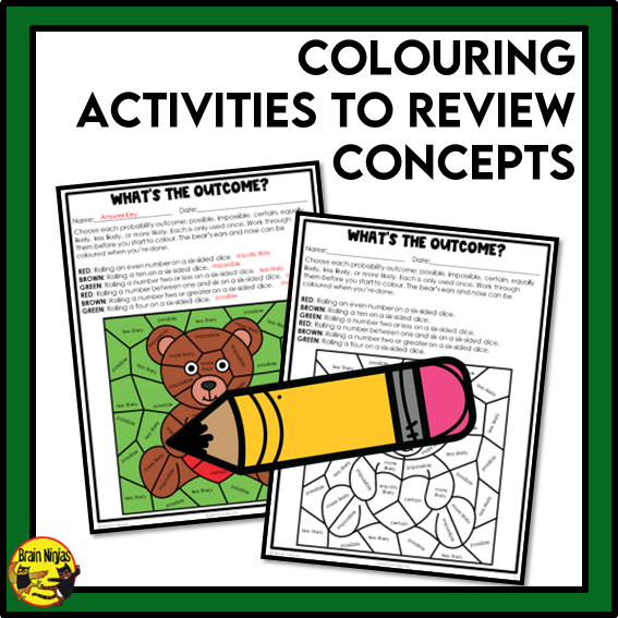 Saskatchewan Aligned Statistics and Probability Math Worksheets Bundle | Paper | Grade 5
