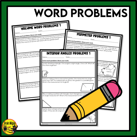 Saskatchewan Aligned Measurement Math Worksheets Bundle | Paper | Grade 6