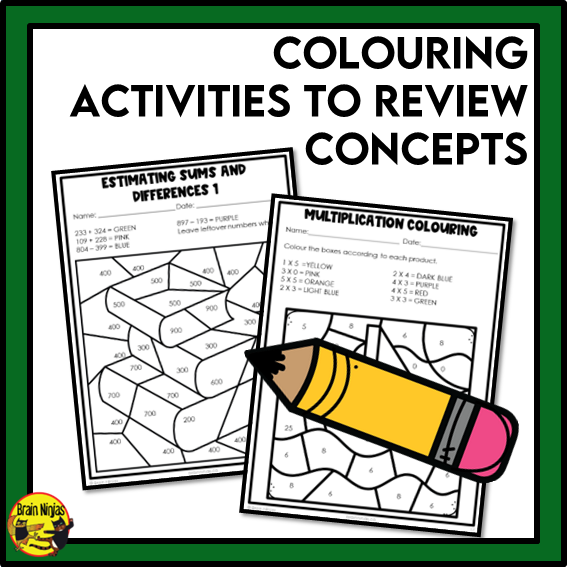 Saskatchewan Aligned Number Operations Math Worksheets Bundle | Paper | Grade 3