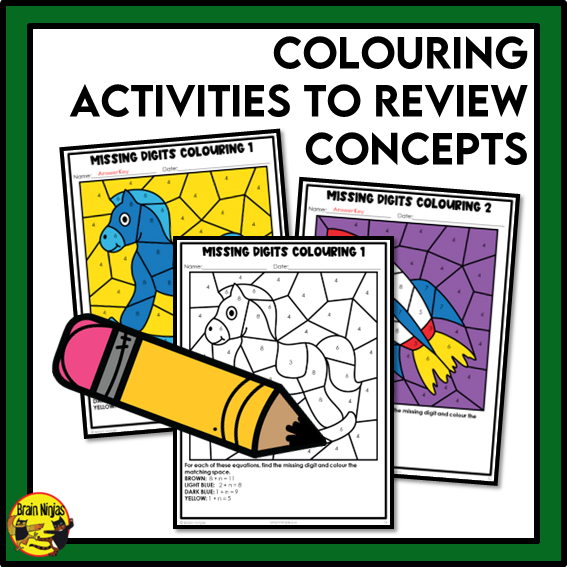Saskatchewan Aligned Patterns and Algebra Math Worksheets Bundle | Paper | Grade 3