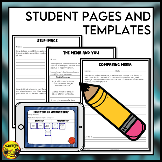 Free Self-Esteem Lesson | Health and Wellness Lesson | Paper and Digital