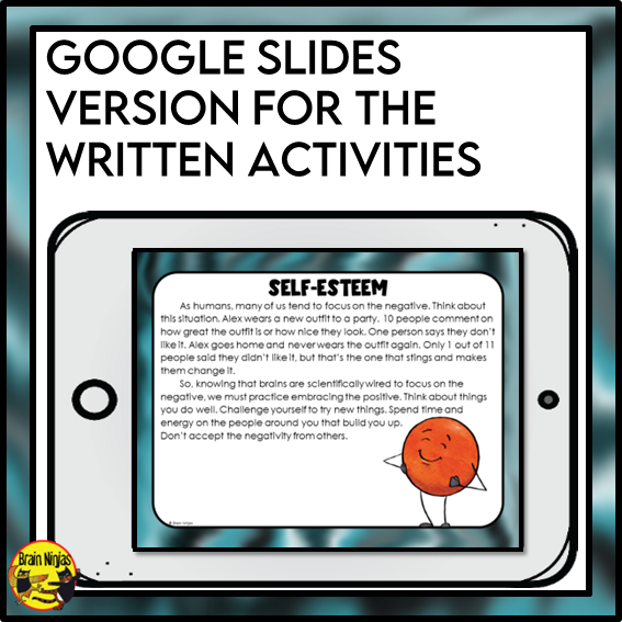 Free Self-Esteem Lesson | Health and Wellness Lesson | Paper and Digital