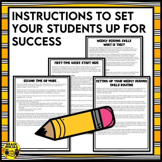 Shadow Puppets Reading Comprehension Activities | Paper and Digital