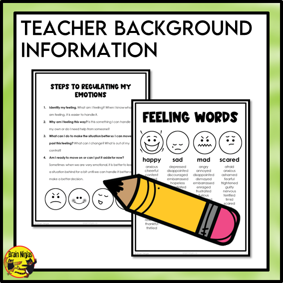 Emotional Regulation Bingo Game | Health and Wellness Activity | Paper and Digital