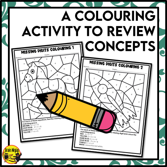 Missing Addends and Subtrahends Math Worksheets | Paper | Grade 3
