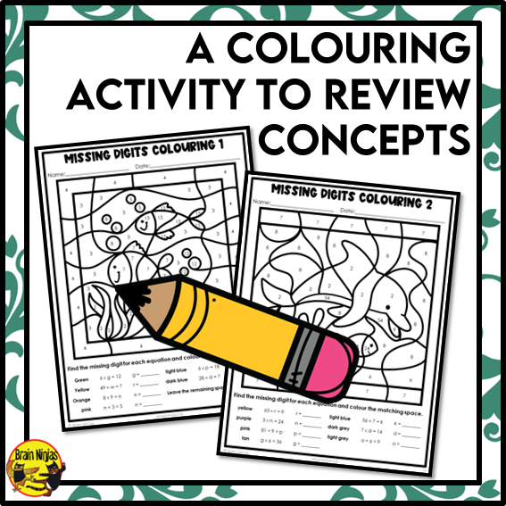 Solving Multiplication and Division Equations With Variables Math Worksheets | Paper | Grade 4