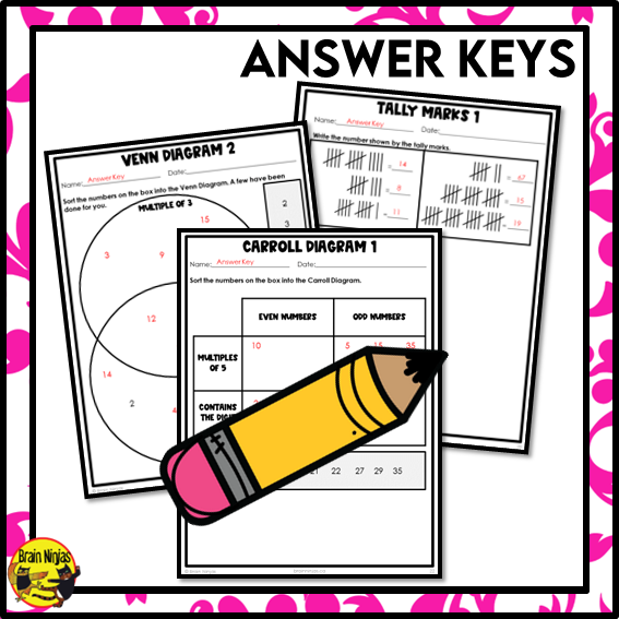Sorting Data with Charts and Tally Marks Math Worksheets | Paper | Grade 2 Grade 3