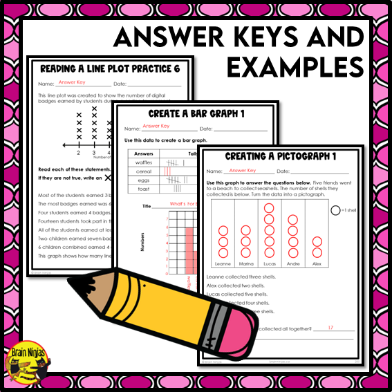 Statistics and Graphing Interactive Math Unit | Paper | Grade 3