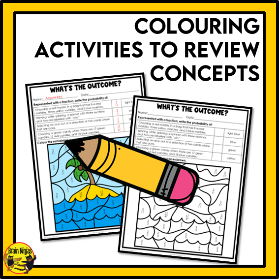 British Columbia Aligned Statistics and Probability Math Worksheets Bundle | Paper | Grade 5