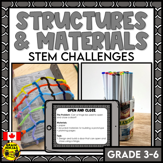Structures and Materials STEM Activities | Paper and Digital