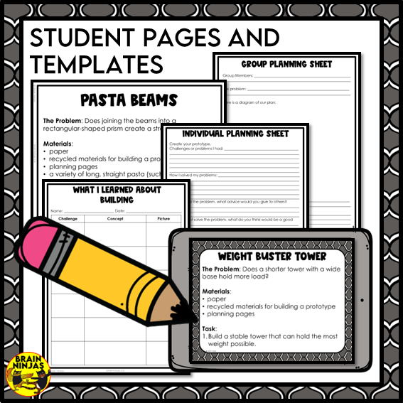 Structures and Materials STEM Activities | Paper and Digital