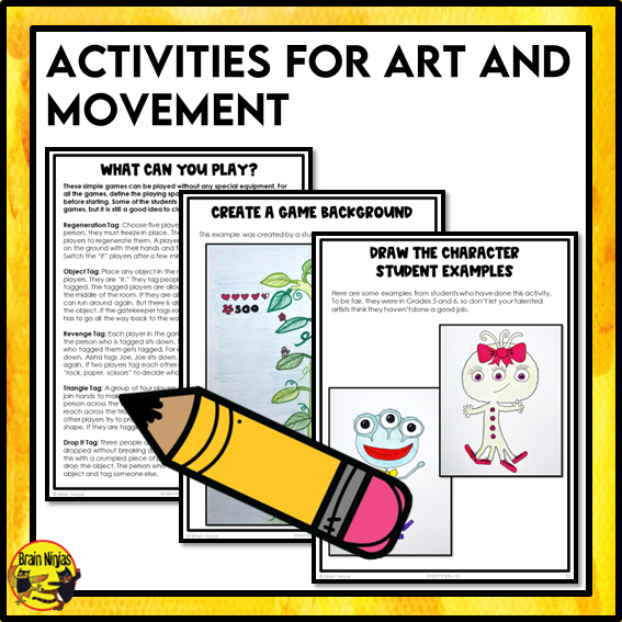 Emergency Sub Plans | Video Games | Paper | Grade 3 Grade 4