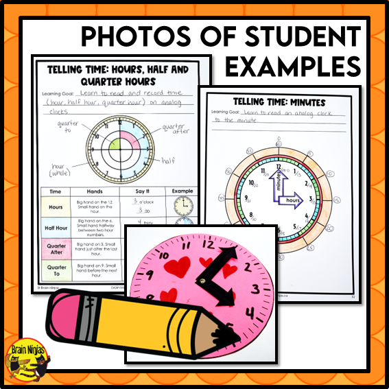 Reading Clocks and Elapsed Time Interactive Math Unit | Paper | Grade 4