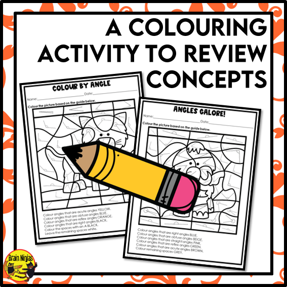 Angles | Classifying and Measuring All Types of Angles Math Worksheets | Paper