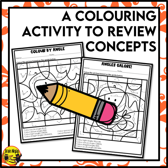 Classifying and Measuring Angles Math Worksheets | Paper