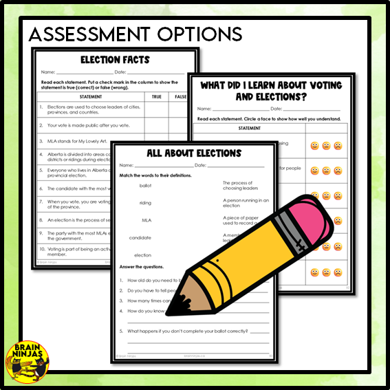 Voting and Elections Grade 3 Social Studies | Paper and Digital