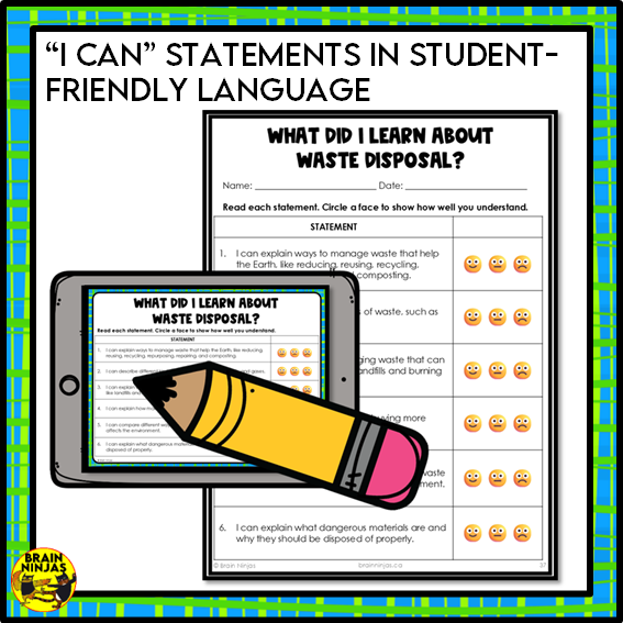 Methods of Waste Disposal Lesson and Activities | Paper and Digital