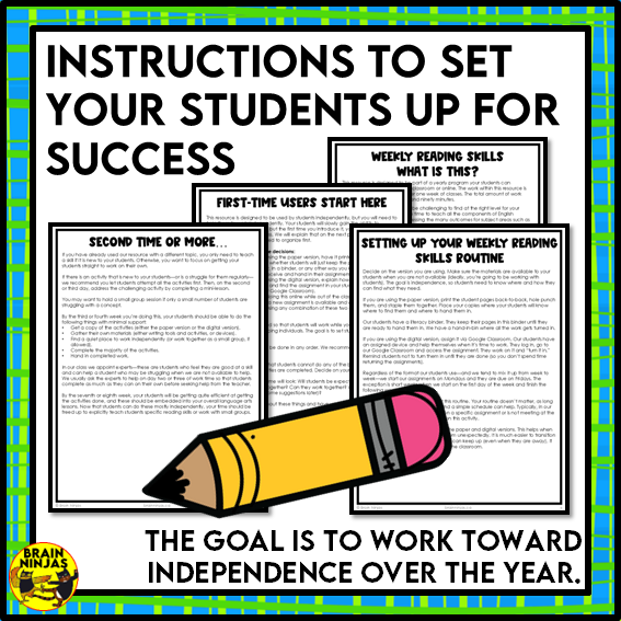 Waste Management Unit Reading Comprehension Activities | Paper and Digital
