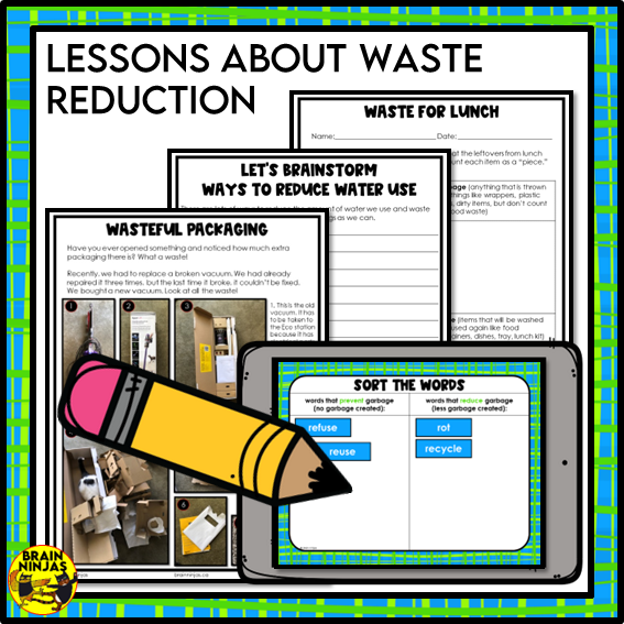 Design a Waste Reduction Plan | Waste In Our World | Paper and Digital