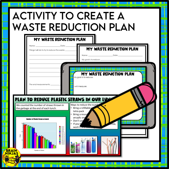 Design a Waste Reduction Plan | Waste In Our World | Paper and Digital