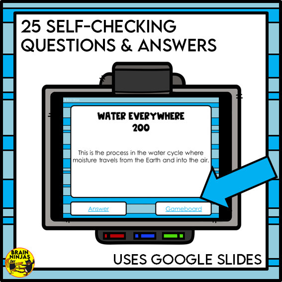 Weather Interactive Review Game | Digital