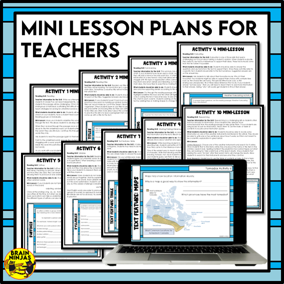 Weather Wonders Reading Comprehension Activities | Paper and Digital