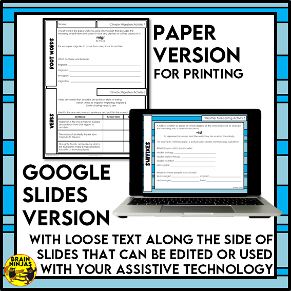 Weather Wonders Reading Comprehension Activities | Paper and Digital