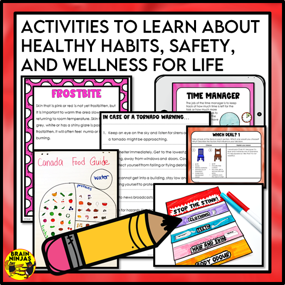 Health and Wellness Full Year Paper and Digital Grade 4 Grade 5 Grade 6