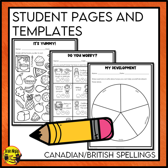 Wellness Choices | Health and Wellness Unit | Paper and Digital | Grade 1 to 3
